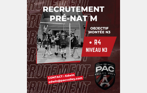 RECRUTEMENT PRE-NAT M !