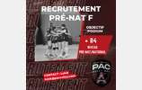 RECRUTEMENT PRE-NAT F !